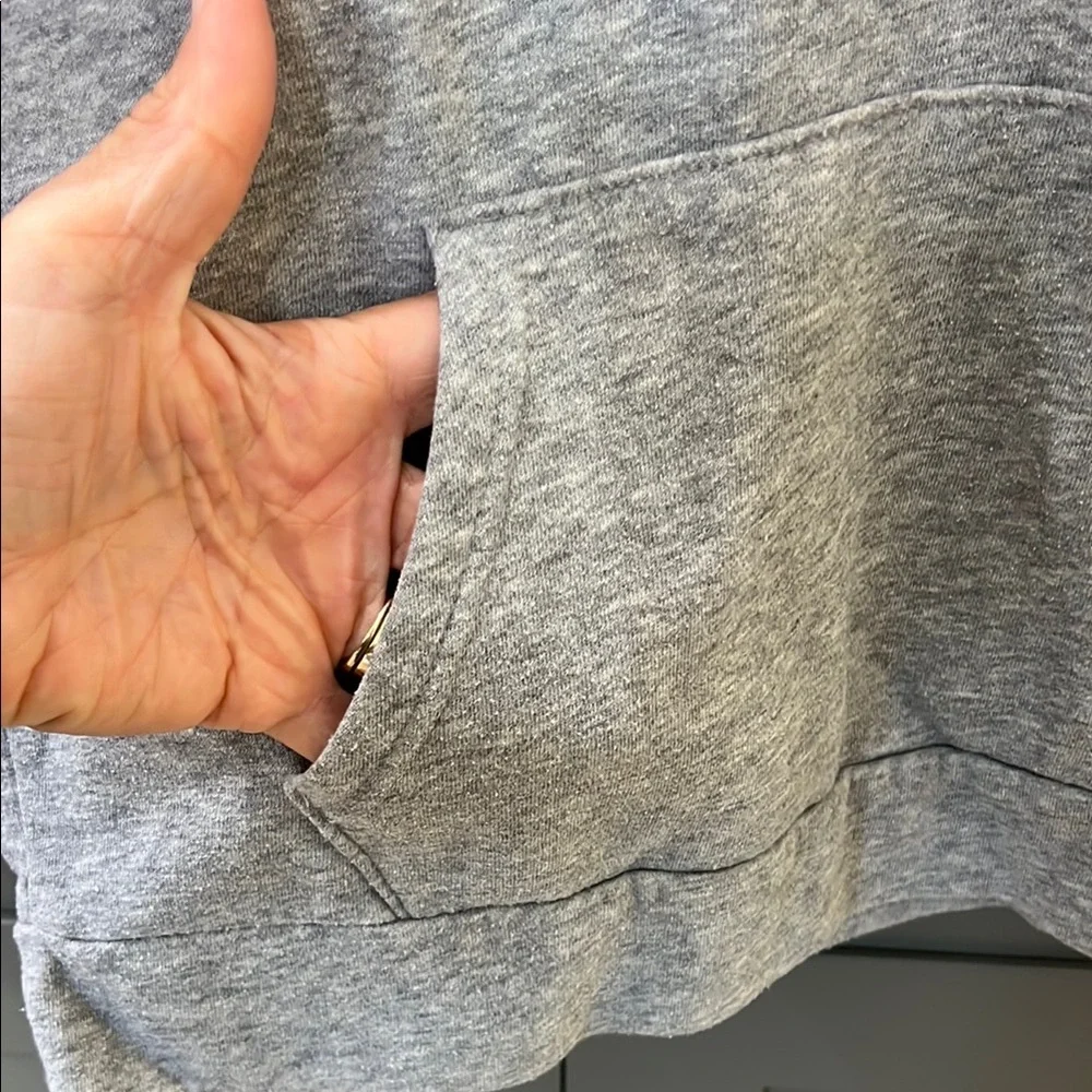 Old Navy Red and Gray Kids Hoodie